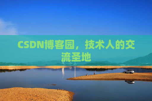 CSDN博客园，技术人的交流圣地